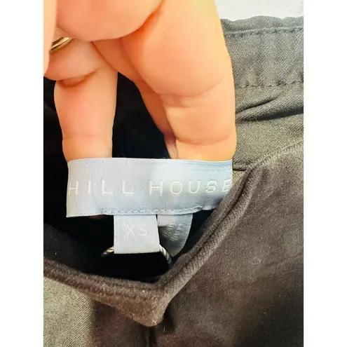 NWT HILL HOUSE Women's Black Cropped Stretch Trouser The Claire Pants Size XS