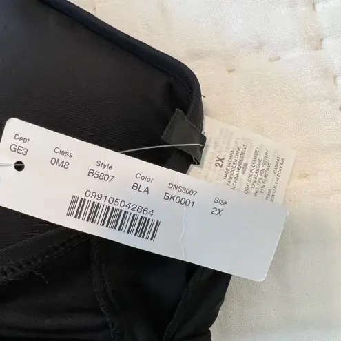 J.Crew NWT  French‎ Bikini Top in black XXL & 2X