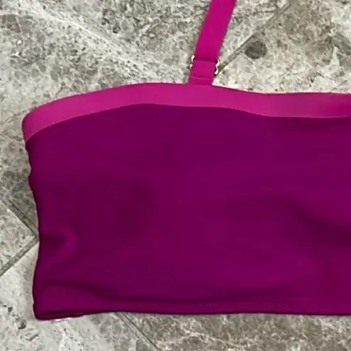 Summersalt Sidestroke Strappy Bikini Top Size 8 Pink