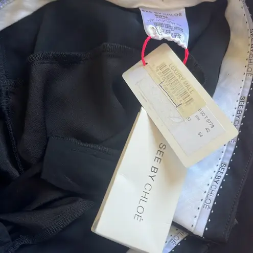 See By Chloe New with Tags Black trousers. Size 6