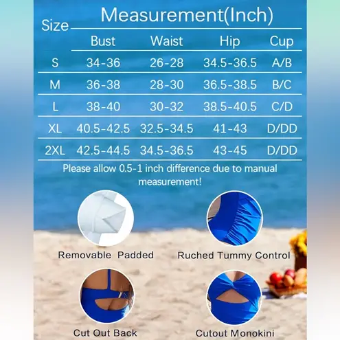 Al’MAGE XL One Piece Monokini Neon Hot Pink Swimsuit