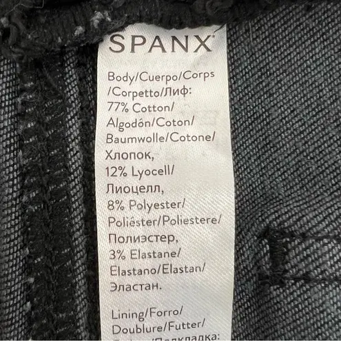 Spanx  Vintage Distressed Ankle Skinny Jeans Jeggings High waisted Black Size S