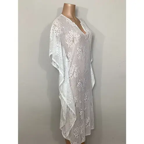 C&C California New. white lace midi cover-up