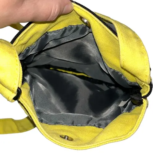 KAVU Keeper Yellow Canvas Crossbody Messenger Bag