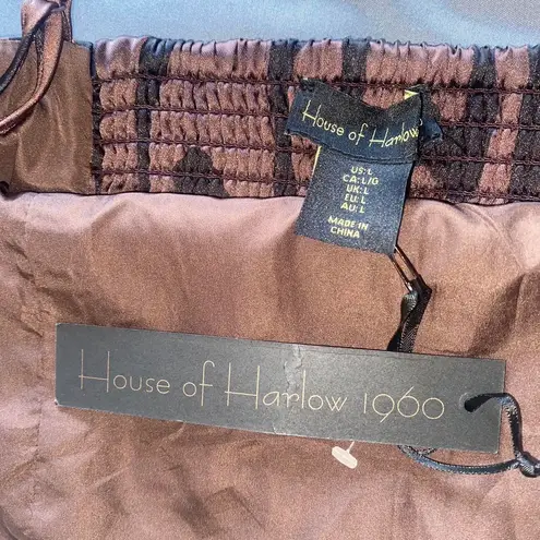 House of Harlow 1960 Brown Swirl Tank Top