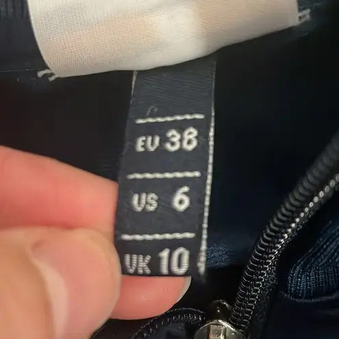 Ellesse Blue Bomber Jacket Track Laboria Blue Stripe Womens Size 6