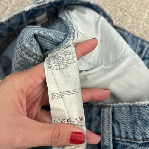 ABRAND A Slouch Jean Baggy 90’s Denim light wash jeans loose fit wide leg Blue Size 25