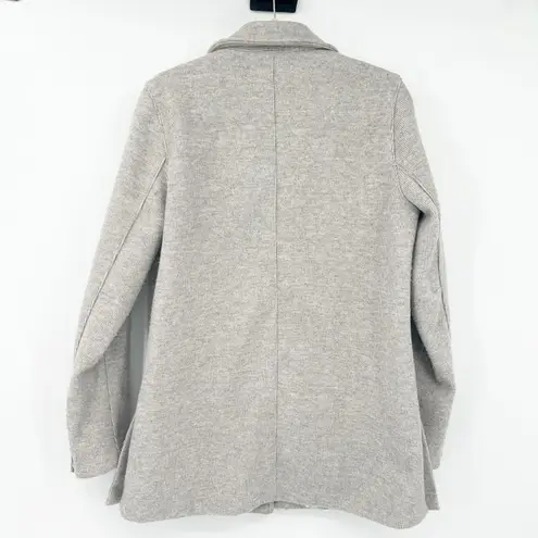 Anthropologie Pilcro Womens Academia Career Pinstripe Work Blazer Size M Gray Size M