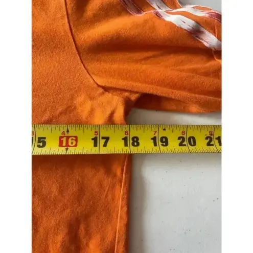 Adidas  Women's Orange Long Sleeve T-Shirt Size‎ XS Danielle Cathari Colab EUC
