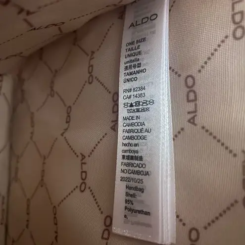 ALDO  Glendaa Pink Floral Top Handle Shoulder Crossbody Tote Bag 9X4X9 SEE DESCR