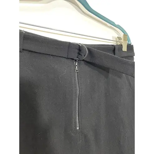 Ba&sh Jupe Balsam Pencil Skirt Size 3 US 10 Black Front Zip