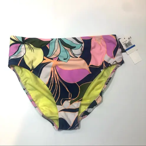 Salt&Cove Spring Bloom Printed Bikini Swim Bottom Pink Size undefined