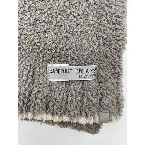Barefoot Dreams Barefoot Dreams CozyChic Gray Knit Scarf Soft Plush Winter Accessory Wrap Hygge