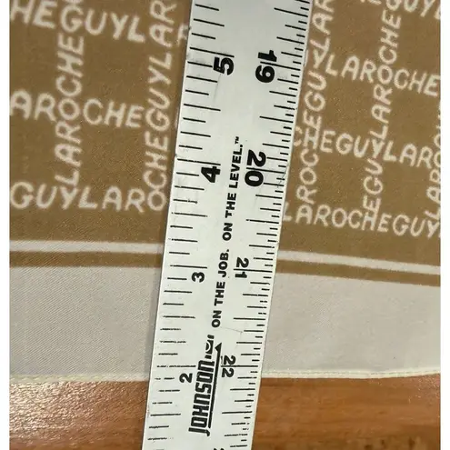 GUY LAROCHE Paris Vintage Silk Scarf