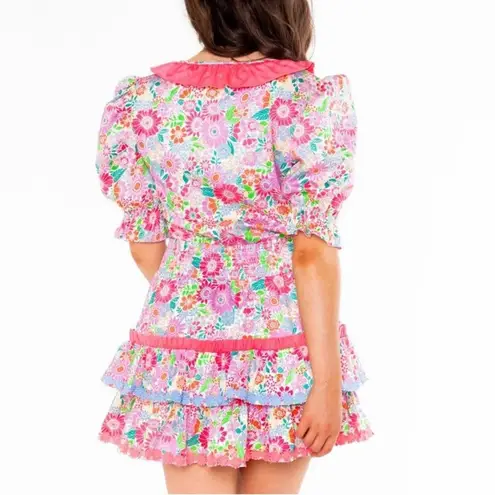 Alden Adair Kelsey Dress in Happy Daze, NWT, Size L Pink Size L