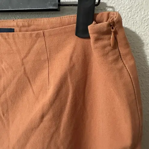 Piazza Sempione Audrey Capri Pants Size 46 US 10 Orange Trousers Career Office