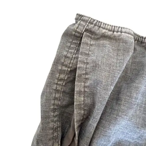 prAna Breathe Pants Pull On Relaxed Fit Unisex Gray / Black Outdoor SZ M #2463