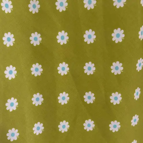 Levi’s Gem Floral Lime Green Slip Dress Sz L Size L