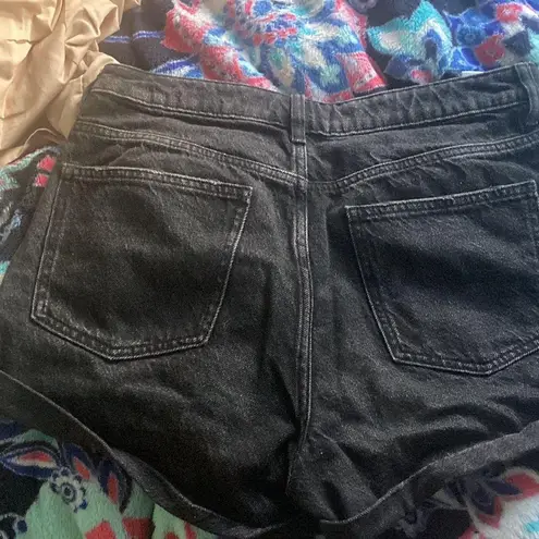 PacSun Black  Mom Short High Waisted