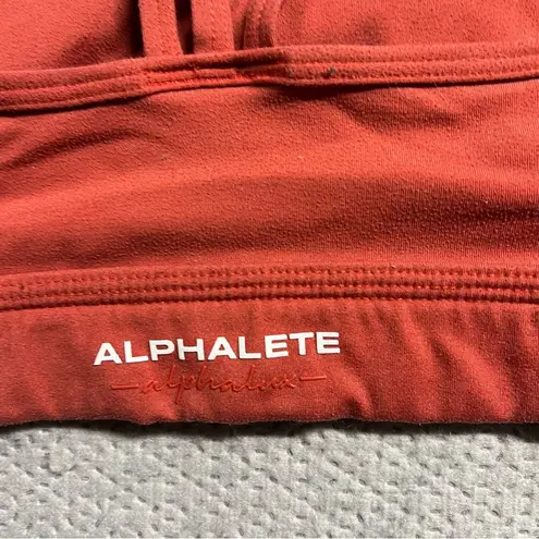 Alphalete AlphaLux Sports Active Athleisure Workout Bra EUC