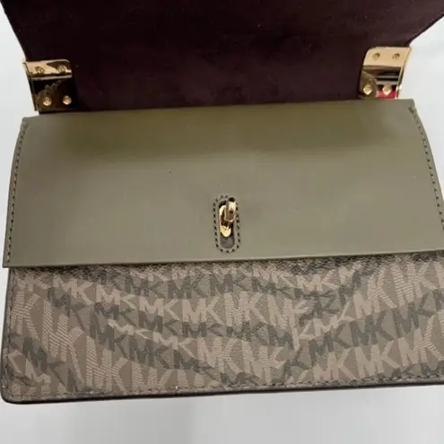 Michael Kors  Olive Green Greenwich Covertible Crossbody Bag NWT