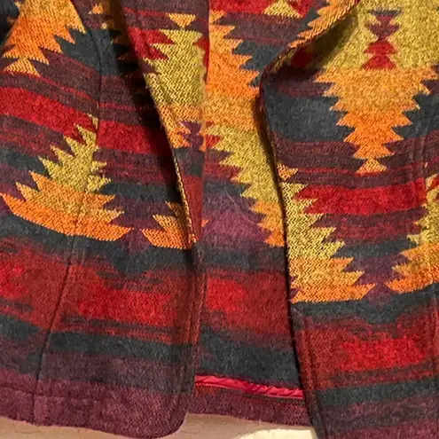 Coldwater Creek  southwest Indian blanket blazer PL P L