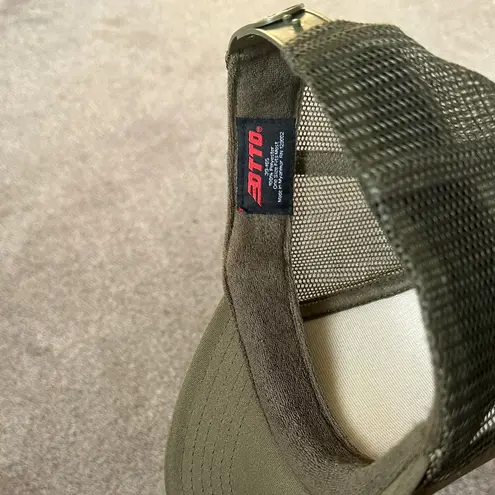 Ascot & Hart Olive Green Trucker Hat