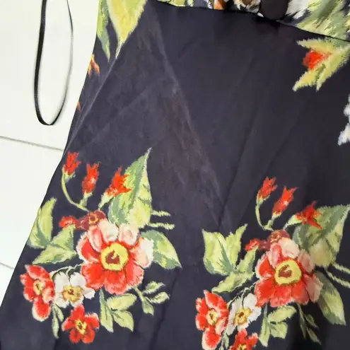 Paco Rabanne Women’s 40 Black Rose Maxi Dress Flawed Size 0