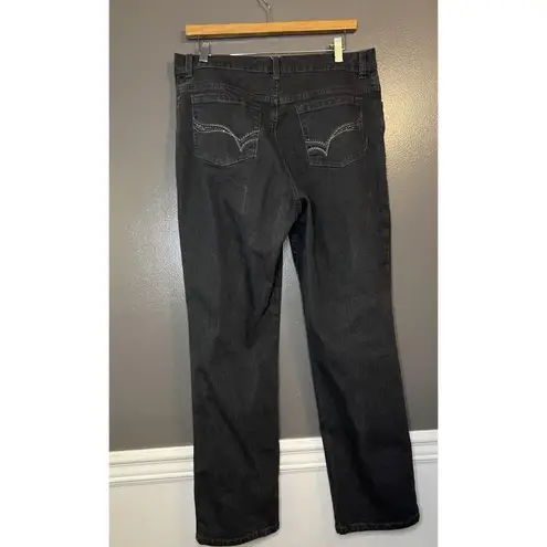 Gloria Vanderbilt Jeans Womens 14 Petite Amanda High Rise Straight Denim Pants