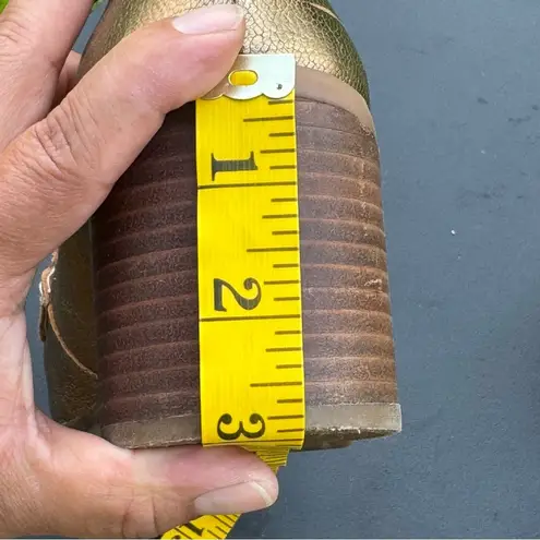 Hush Puppies Gold Women's Loafers Shoes 8.5