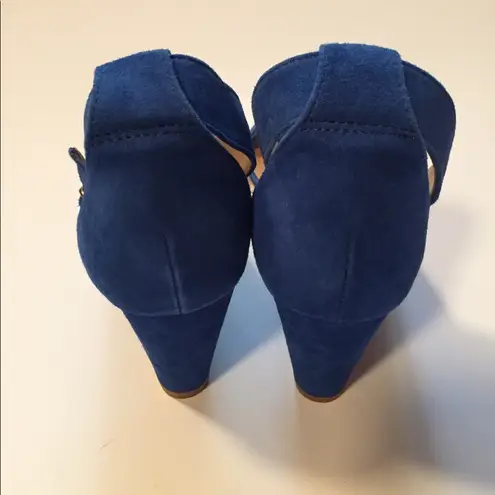 Boston Proper leather wedges