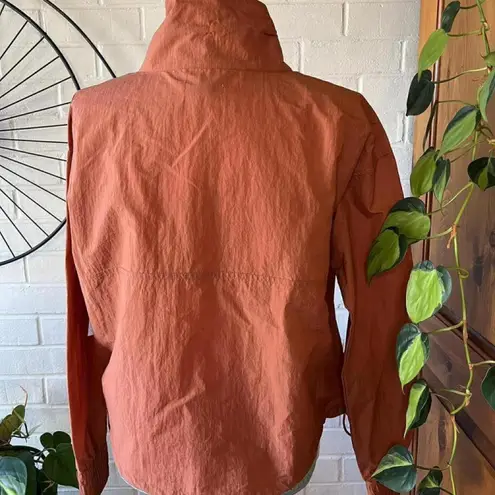 Fxl FLX Cinnamon Rose Half Zip Woven Crop Jacket