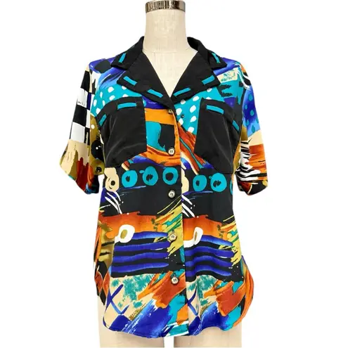 Vintage Nebula Sportswear Abstract Print 4