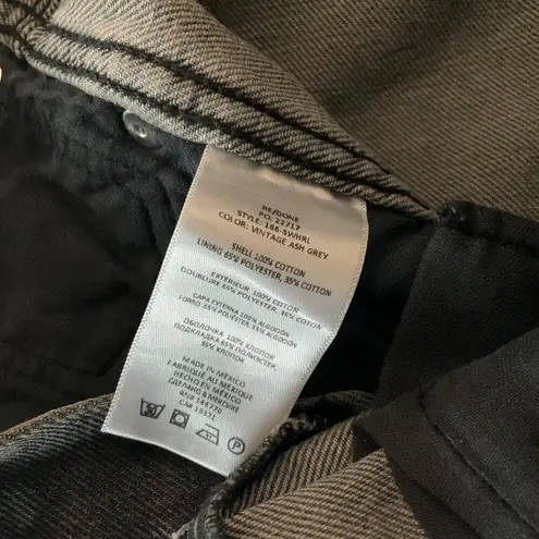 RE/DONE Womens 90s High Rise Loose Jeans 23 Vintage Ash Grey Cotton 90’s Y2K