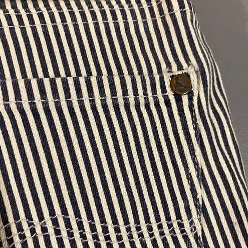 Jack Wills Jack Willis Black & White Striped Ankle Skinny Casual Denim Jeans Women Sz 28