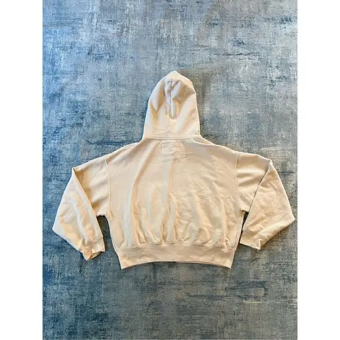 Beige It Costs $0 To Be A Good Person Hooded Sweatshirt Women's Large