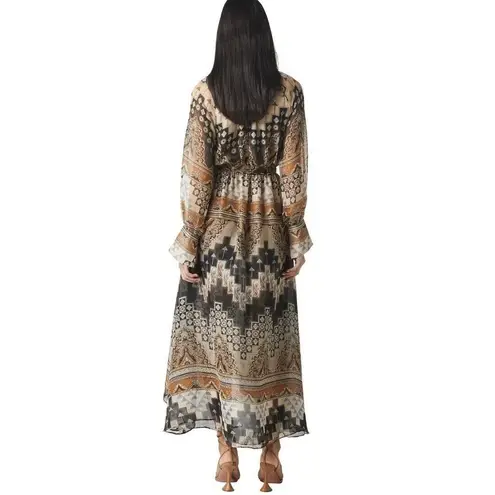 MISA Los Angeles NWT PALOMA DRESS IN ALHAMBRA MOSAIC By Misa Size XS