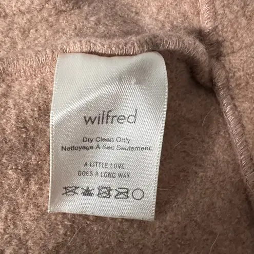 Wilfred Aritzia Wool Flare Sleeve Womens Cardigan XXS Old Money Quiet Luxury