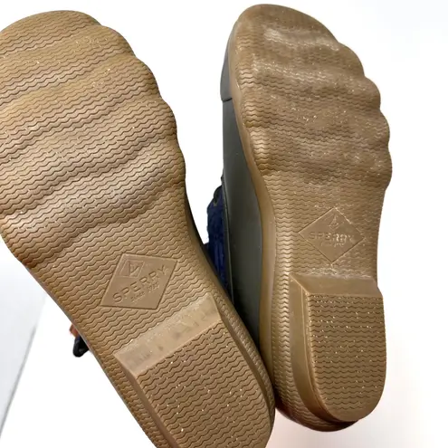 Sperry  Saltwater Quilted‎ Duck Boot Navy Size 7