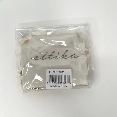 Ettika Fashion Jewelry Gold Bulky Chain Coin Pendant Choker Necklace GTN3179 NWT