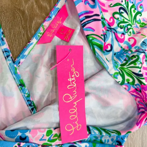 Lilly Pulitzer NWT  Parigi Skort Romper Mandevilla Baby Paradise Petals Size M