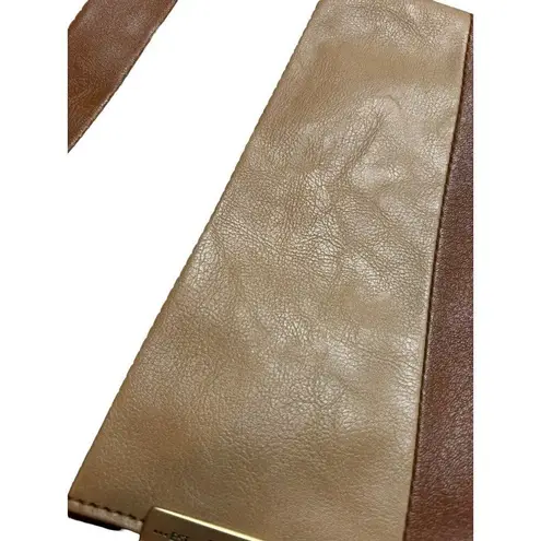 Relic Women's Multi-Color Striped Faux Leather Crossbody Bag With Polka Dot Inte