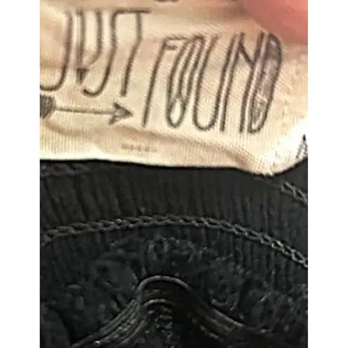 Black Knee Length Dress M Boho Indie Soft Goth Date Night Size M