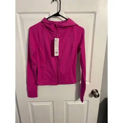 CRZ Yoga Womens Butterluxe Full Zip Workout Hoodie Jacket Size S New With Tag