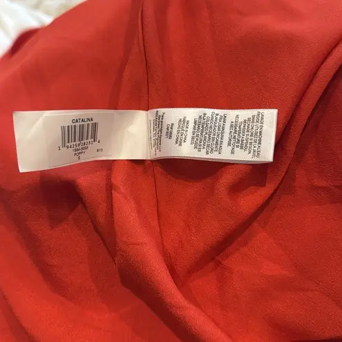 Dress the Population NWOT Catalina Fit and Flare Cocktail Dress in Poppy Sz S