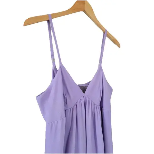 Lavender Babydoll Mini Dress Pastel Coquette, Cottagecore, Y2K, Johnny Martin L Purple Size L