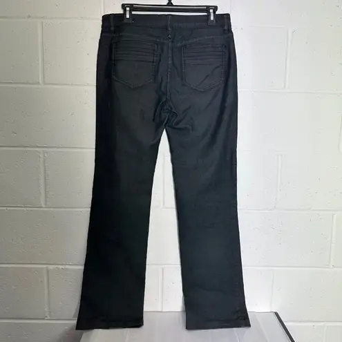 prAna Jada Pants Gray black Wash Bootcut Tall Inseam Jeans Size 6/28