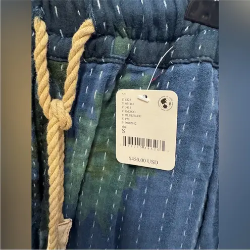 NWT Free People Dr. Collectors Pleated Easy Quilted Jeans