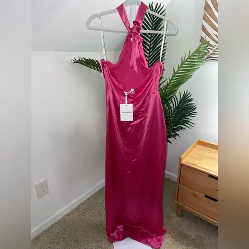 Ronny Kobo Zadena Dress in Hot Magenta size XL