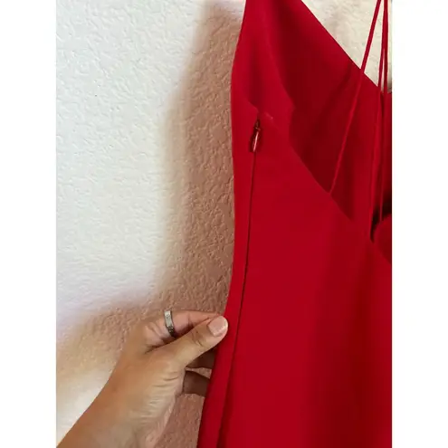 Likely  Kirkland Red Mini Sleeveless Party Mini Dress size 2